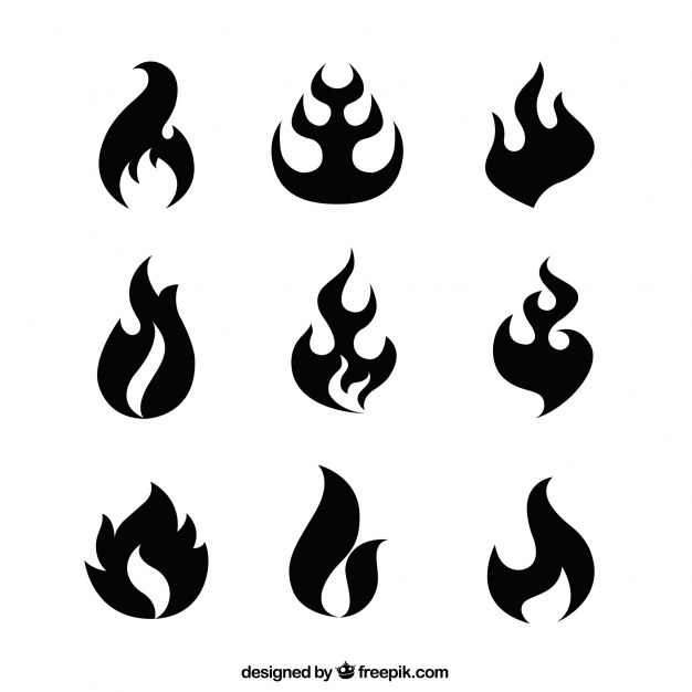 626x626 Flame Silhouette Vectors, Photos And Psd Files Free Download