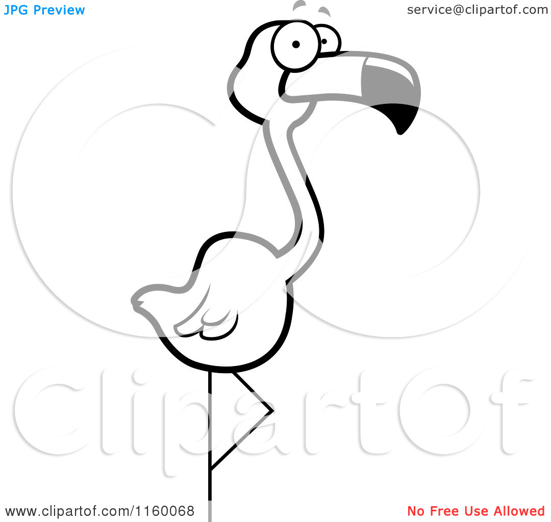 1080x1024 Flamingo Clipart