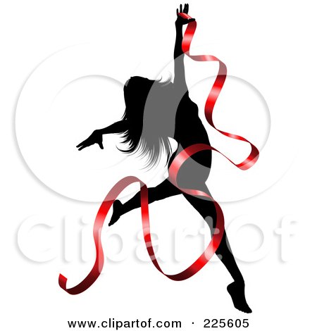 450x470 Clipart Picture Illustration Of A Dancing Flapper Woman In A White