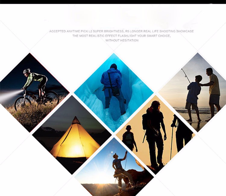 750x653 Jeanight Xml L2 Led Flashlight Searchlight Rearchlight Waterproof