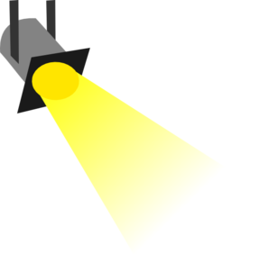 298x282 Silhouettes Flashlight Silhouette Clipart Image