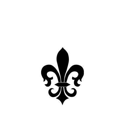 Fleur De Lis Silhouette at GetDrawings | Free download