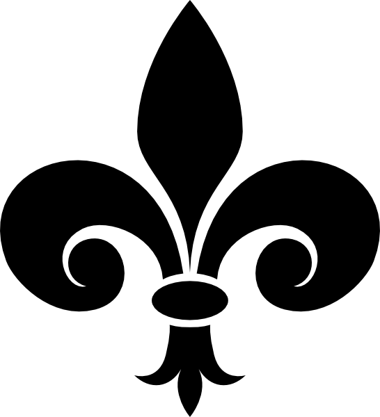 546x600 Flor De Lis Stencil Fleur De Lys Clip Art