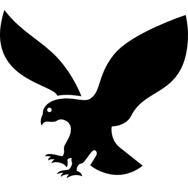 626x626 Eagle Silhouette In Flight Icons Free Download