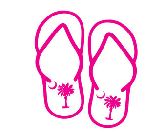 Flip Flop Silhouette at GetDrawings | Free download