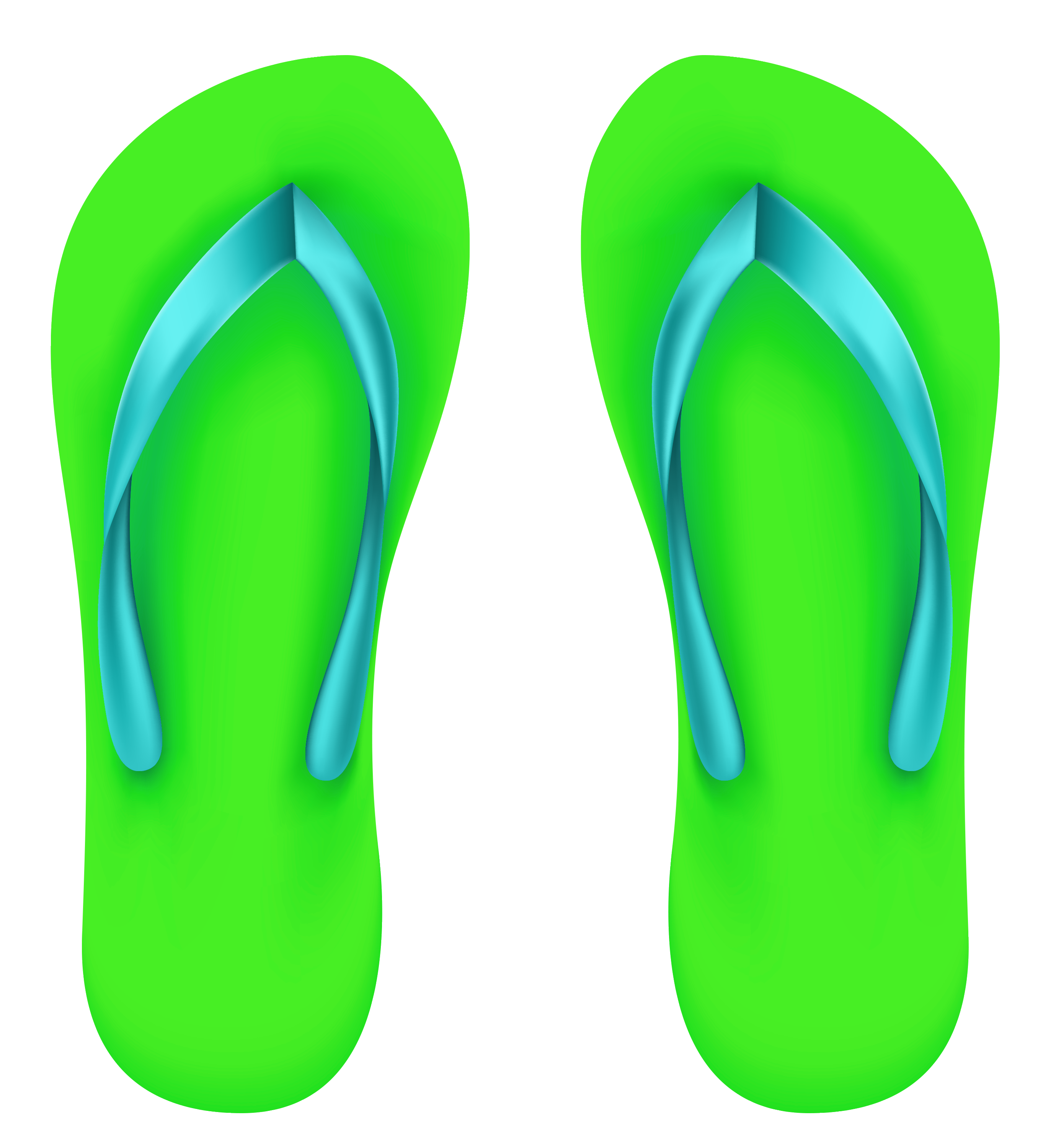2759x3000 Green Beach Flip Flops Png Clipartu200b Gallery Yopriceville