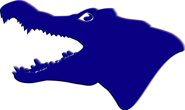 600x359 Gator Head Clipart