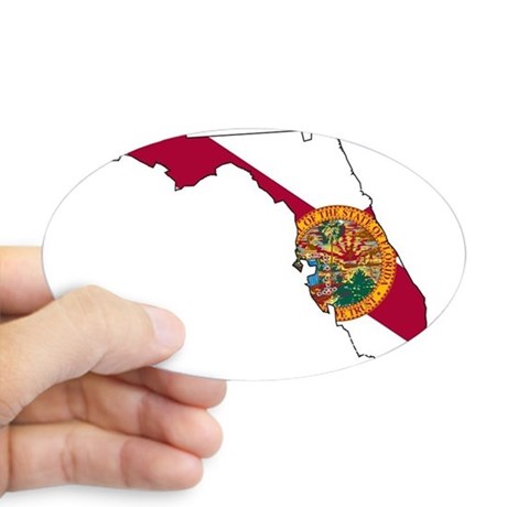 460x460 Florida Outline Stickers