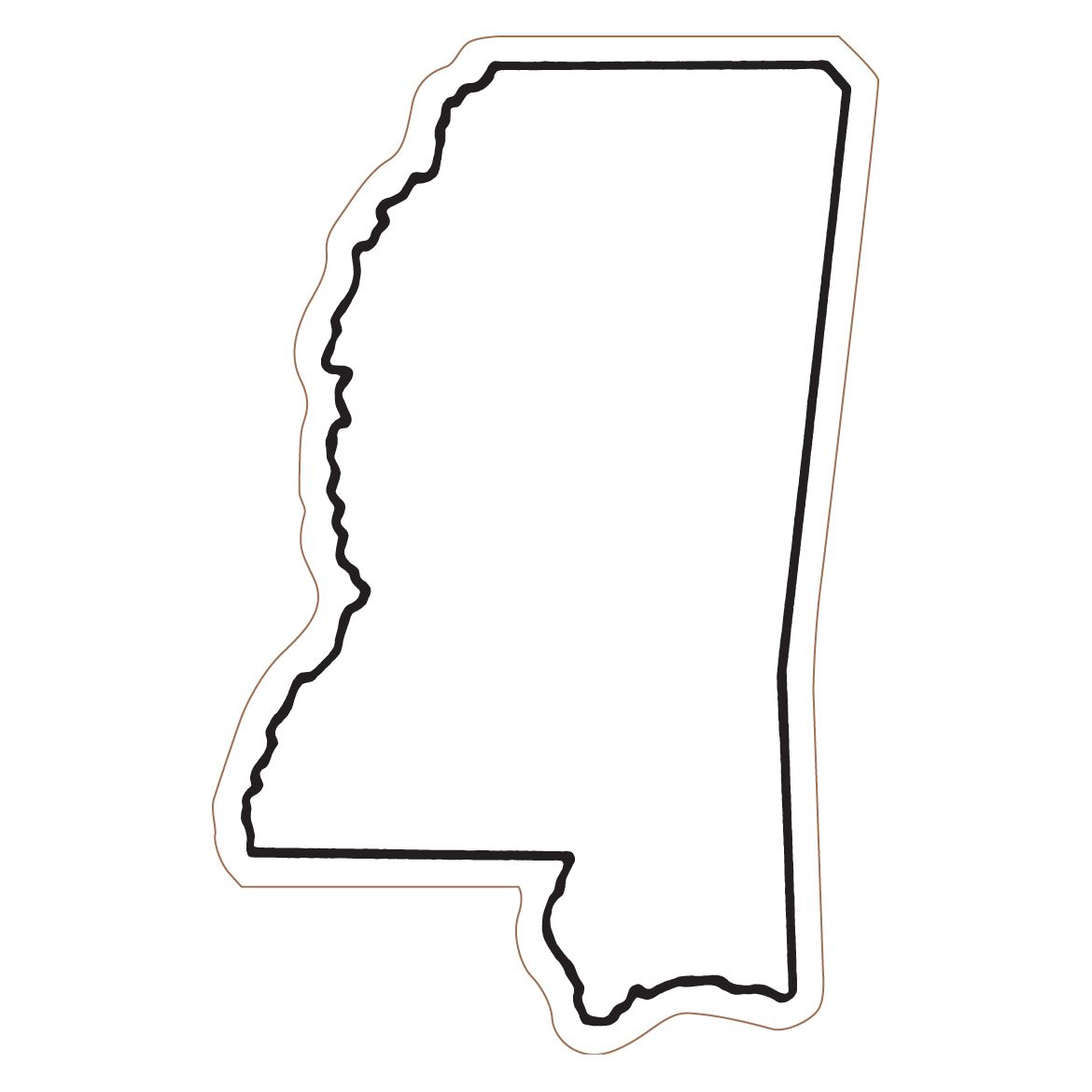 1170x1170 Mississippi State Outline Clipart Diy Wood Projects