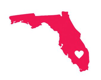 340x270 Florida Silhouette Svg Dxf File Instant Download Silhouette Cameo