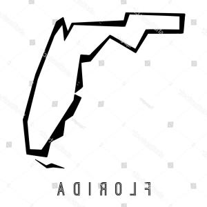 300x300 Florida Map Outline Us State Shape Arenawp