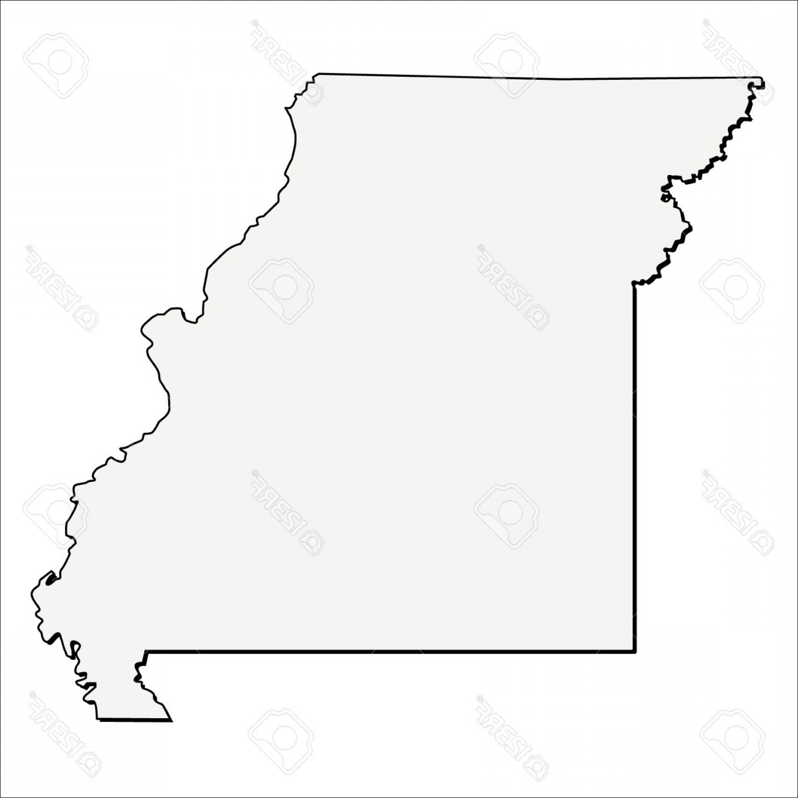 1560x1560 Florida Map Outline Vector Lazttweet