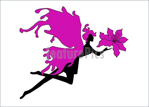 500x359 Science Fiction And Fantasy Fairy With Flower