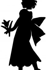 150x225 Girl Silhouette Images ~ Karen's Whimsy