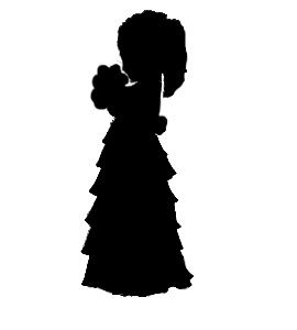 270x300 Flower Girl Silhouette Flower Girl Silhouette Stuff To Buy