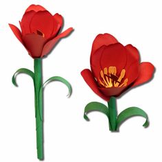 236x236 3d Poinsettia Flower