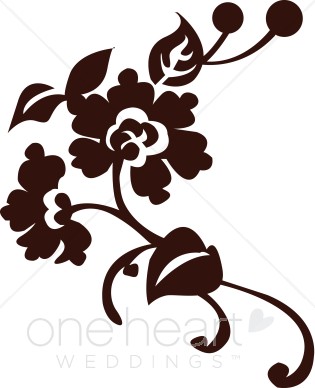315x388 Clip Art Flourish Flower Clipart