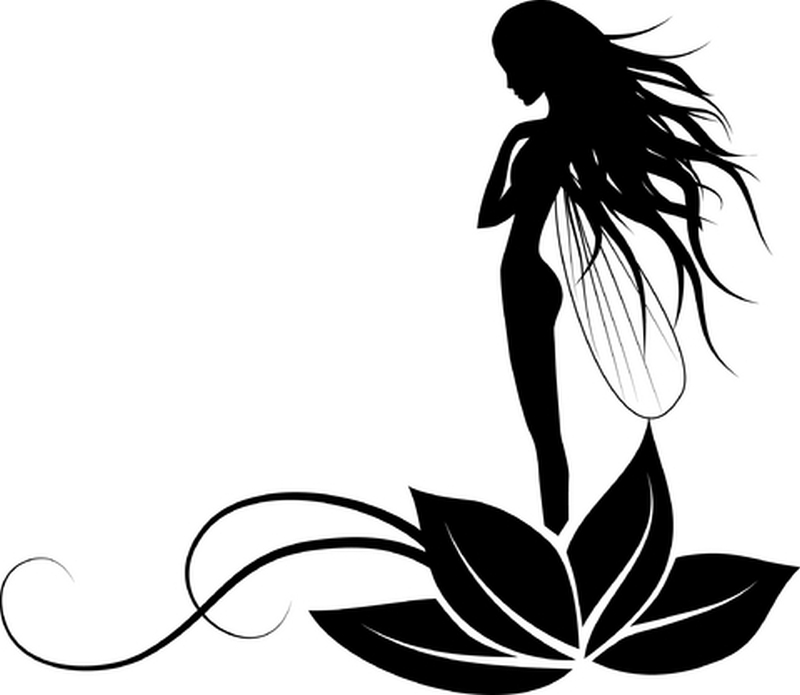 800x695 Silhouette Fairy Tattoos Collection