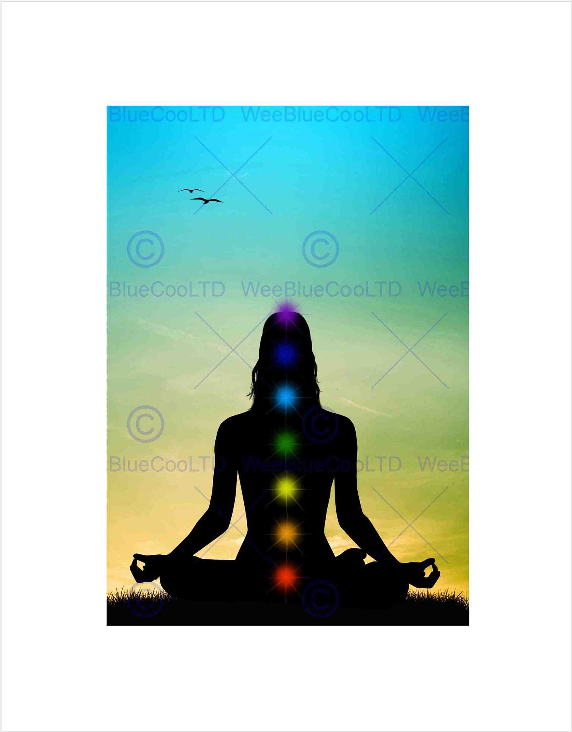 1899x2428 Lotus Silhouette Painting