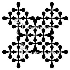 236x235 Stencils Of Flowers Stencils, Vectors, Silhouettes