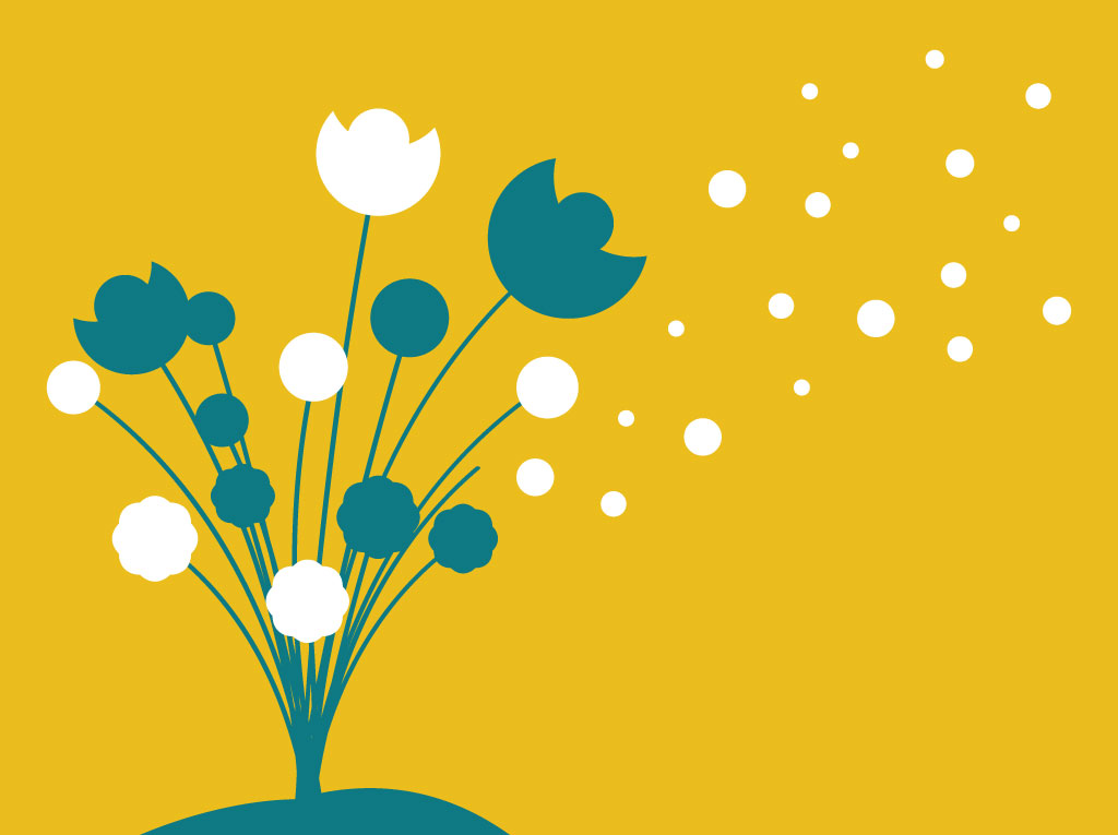 1024x765 Flowers Silhouette Vector Free Vectors Ui Download