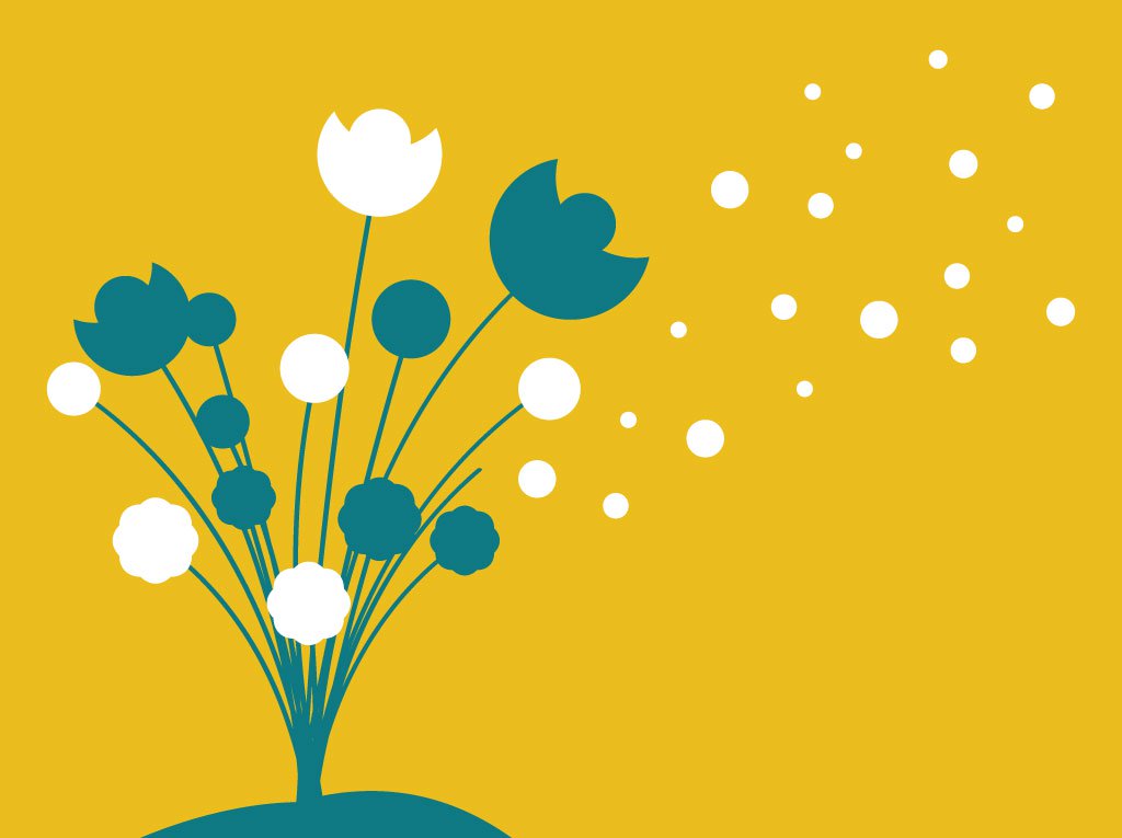 1024x765 Flowers Silhouette Vector Vector Art Amp Graphics