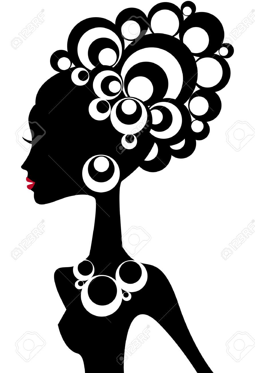 891x1300 African American Hair Art