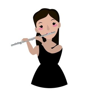 340x340 Free Cliparts Female, Player, Clarinet