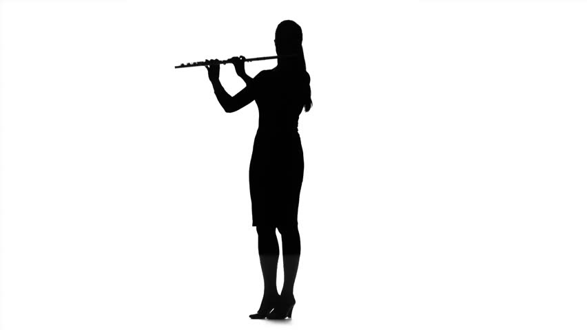 852x480 Girl Playing The Flute Stock Footage Video 6559991 Shutterstock