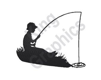 340x270 Fishing Silhouette Etsy Studio