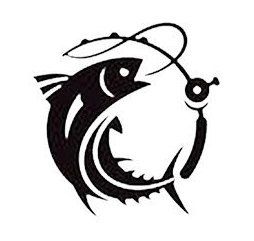 254x241 Yeti Custom Vinyl Fishing Pole With Fish By Exploreandconquer