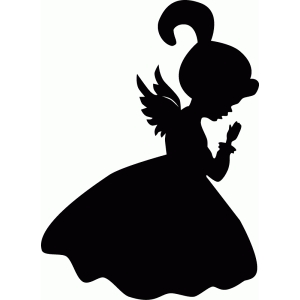 300x300 Angel Silhouette Images Collection