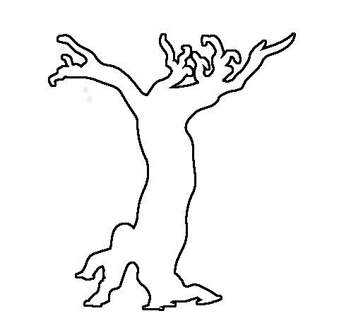 480x457 Download Free Halloween Silhouette Patterns For Your Scrapbook