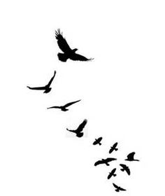 236x280 Flying Birds Estampados Bird, Tattoo And Doodles