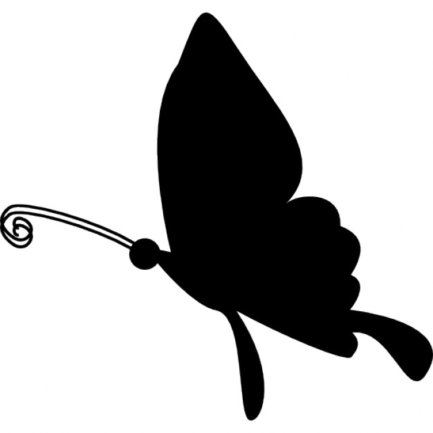 626x626 Butterfly Flying Silhouette Icons Free Download
