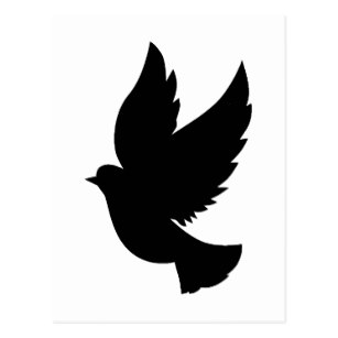 307x307 Black Silhouette Doves Gifts On Zazzle