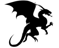 236x193 Flying Dragon Silhouette Clipart Panda