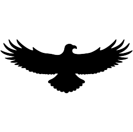 263x262 Flying Eagle Silhouette Templates Eagle Silhouette