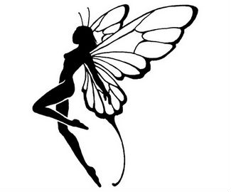 Flying Fairy Silhouette at GetDrawings | Free download