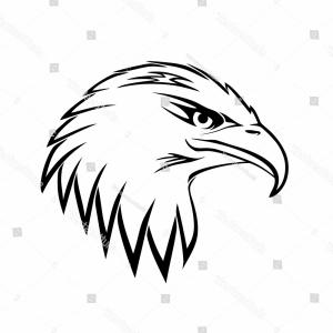 300x300 Silhouette Motorcycle Silhouette Vector With Pipes, Vector Badge