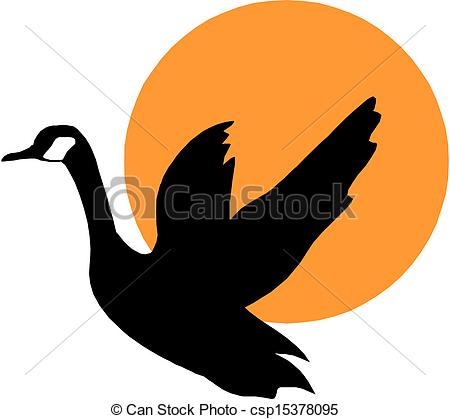450x419 Vector Silhouette Flying Geese Eps Vectors