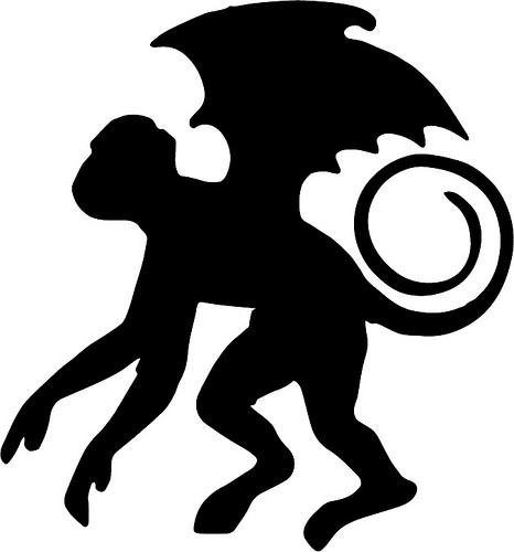 Flying Monkey Silhouette at GetDrawings | Free download