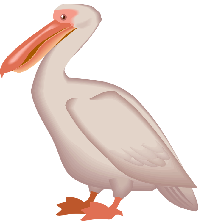695x750 Pelican Clipart Flying