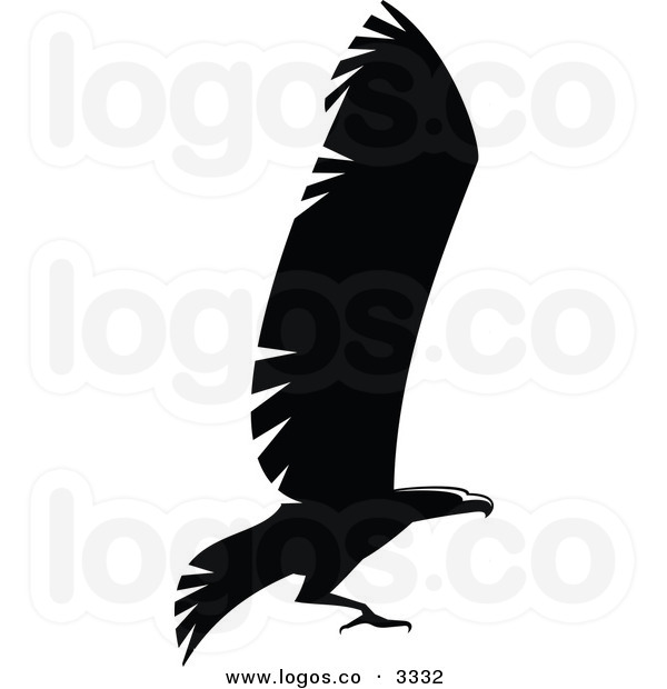 600x620 Eagle Flying Clipart Black And White Clipart Panda