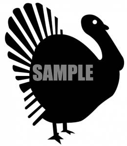 260x300 Turkey Silhouette