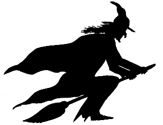 330x253 Witch Silhouette