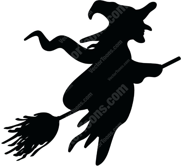736x677 Witch Window Silhouette