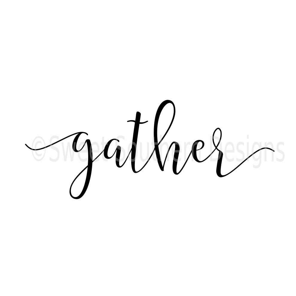 990x990 Gather Dxf Svg Pdf Instant Download Design For Cricut