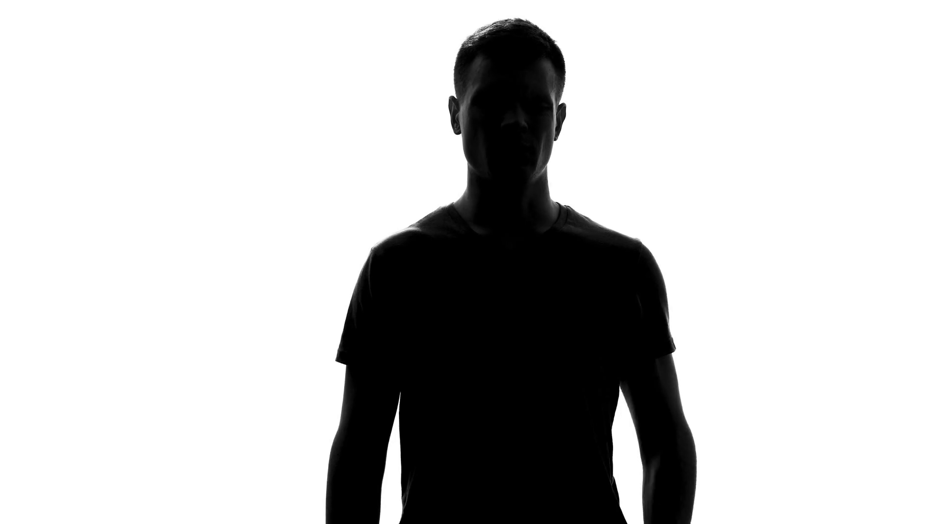 1920x1080 Male Silhouette Suffering From Stomach Pain, Gastric Disease, Food