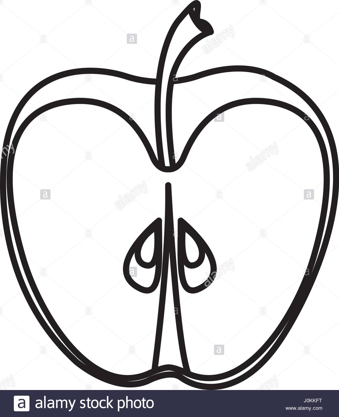 1128x1390 Silhouette Slice Apple Fruit Food Icon Stock Vector Art